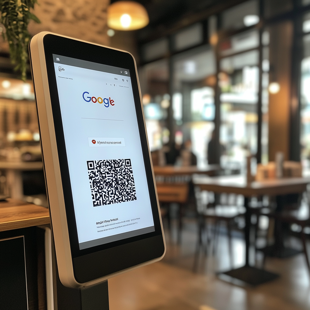 avis google Borne tactile